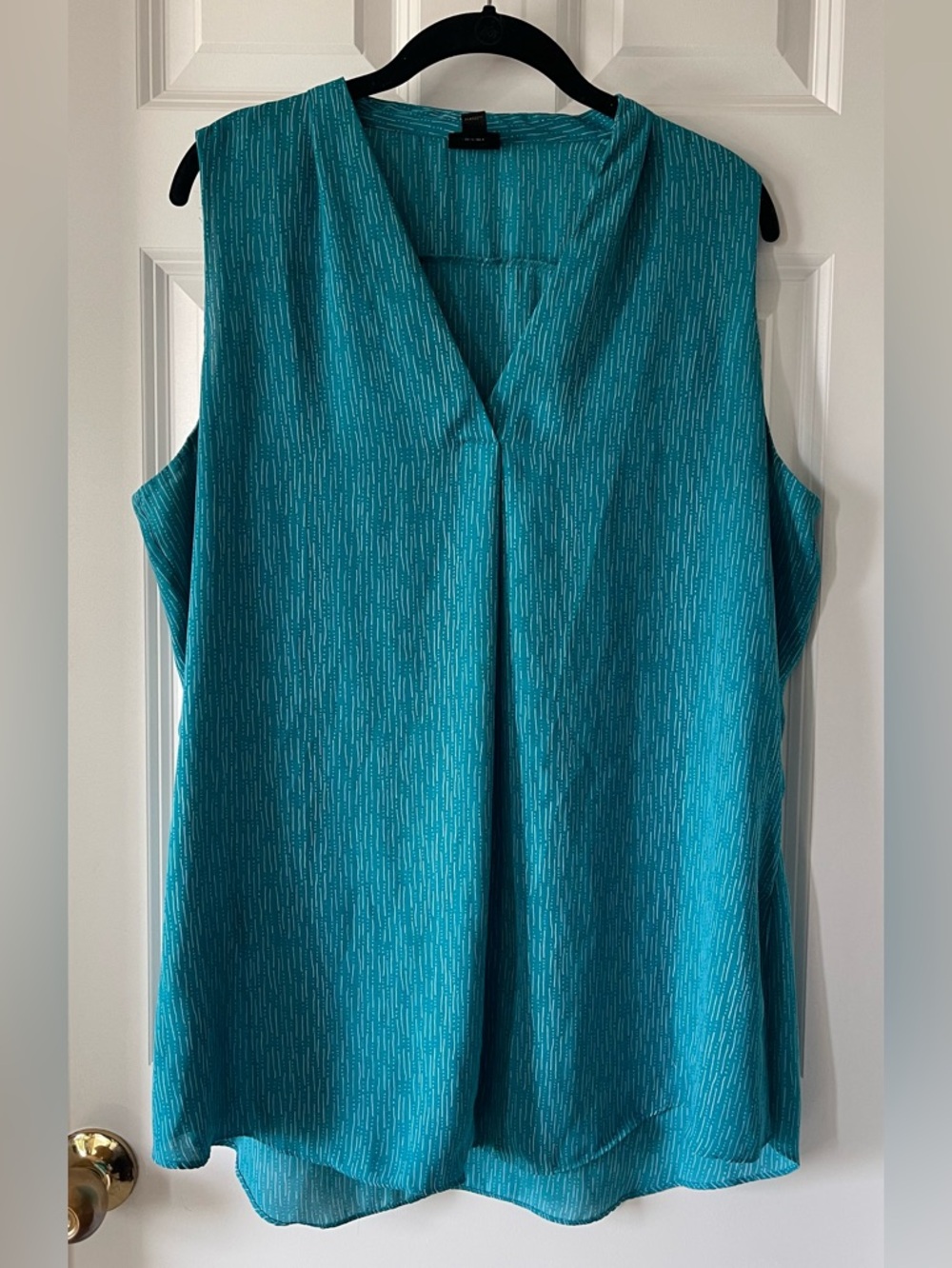 Women’s Worthington Sleeveless Tunic Blouse, XL
